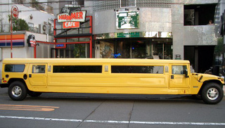 yellow limo