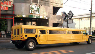 yellow limo